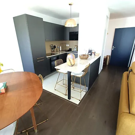 Apartment T3 Luxe Neuf 6p 2 Ch 2 Salle De Bains Parking Prive En Sous Sol Lit Bebe C205